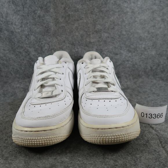 Nike Shoes Big Kids 7Y Air Force 1 Low Sneakers Casual White Lace Up Youth - Picture 2 of 15